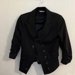 Gibson Black Double Breasted Blazer. Size Small